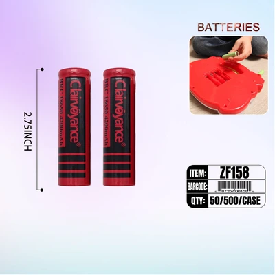 ZF158, Battery Recharge 18650 1200MA, 887257001581