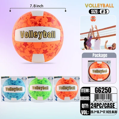 G6250, VolleyBall No.#5 & Display Assorted, 887257462504