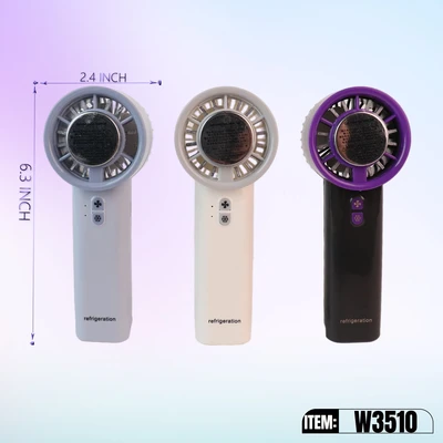 W3510, Rechargeable Portable Fan Assorted Color/PDQ, 887257735103