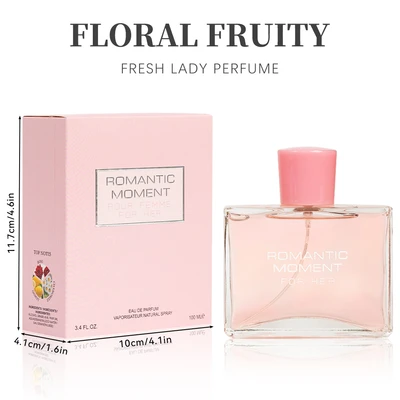 88301, Eau de Parfum 3.4 oz/100 ml Romantic Moment for Women - United Scents, 191554883017