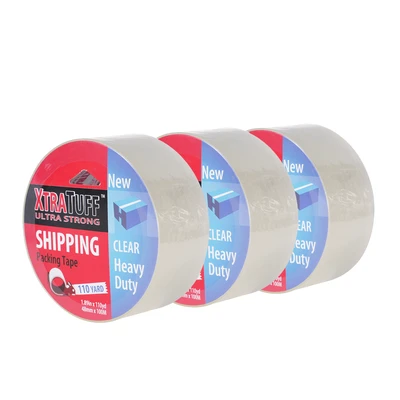 44013, XtraTuff Clear Packing Tape 110yd, 191554440135