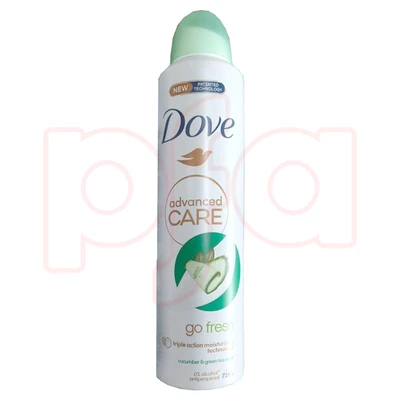 DBS250GFC-24, Dove Body Spray 250ml Go Fresh Cucumber, 8909106028319