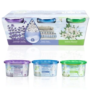 60168, Air Fusion Moisture Absorber + Odor Eliminator 3PK*6.7OZ, 191554601680