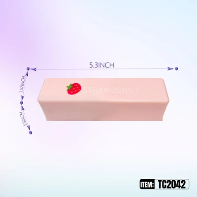 TC2042, Squishy Butter Strawberry  5.31"x1.57"x1.46", 887258040428