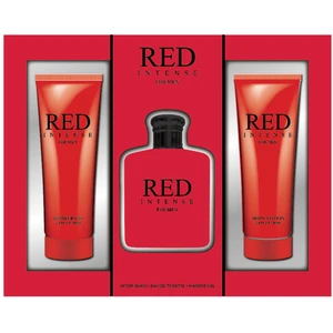 88560, Men's 3pcs Set Red Intense 80ml/2.8fl.ozAfter Shave+50ml/1.0fl.ozEDT+80ml/2.8fl.ozShower Gel, 191554885608