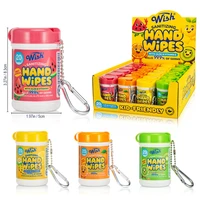 69301, Wish Sanitizing Hand Wipes 20CT Display, 191554693012