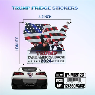 NY-MG9123, TRUMP MAGNET, 887257991233