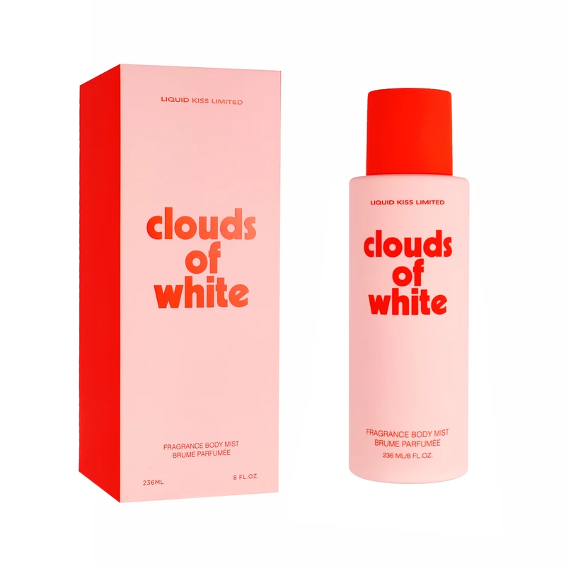 LIQUID KISS LIMITED Women's Body Mist 8oz/236ml Clouds of White