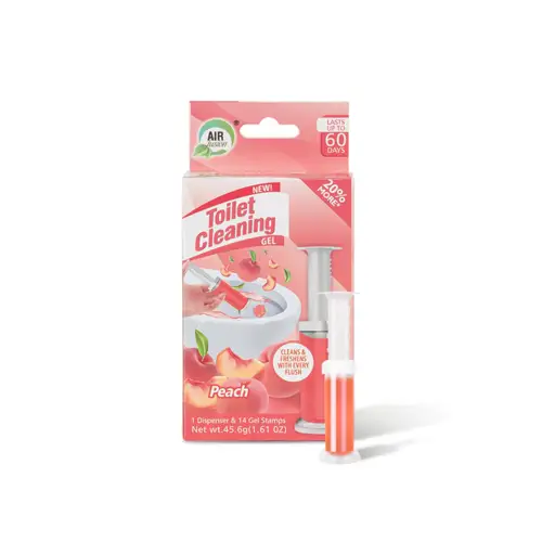 Peach Toilet Cleaning Gel