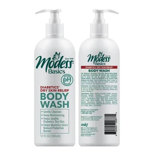 M69877, Modess Diabetic's Body Wash 12oz, 855424008770