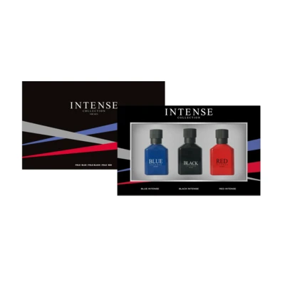 88524, Eau de Parfum 1.0 oz/30 ml 3 Pcs Set for Men Black Intense/Blue Intense/Red Intense - United Scents, 191554885240