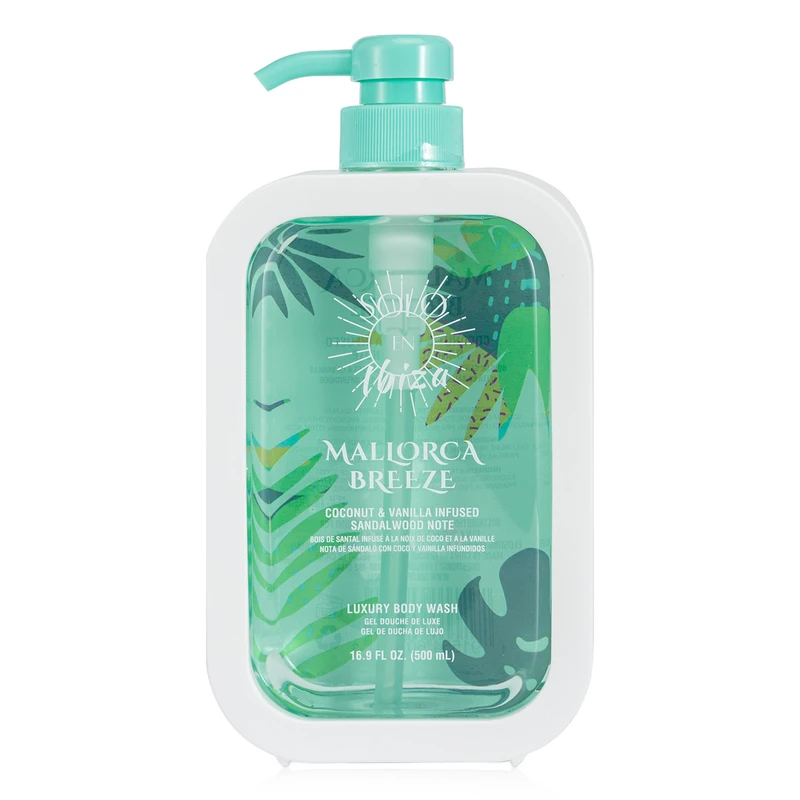 Solo EN Ibiza body wash 16.9oz/500ml Mallorca Breeze