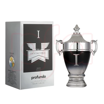 89718, Men's EDP 3.4oz INVINCIBLE Profundo, 191554897182