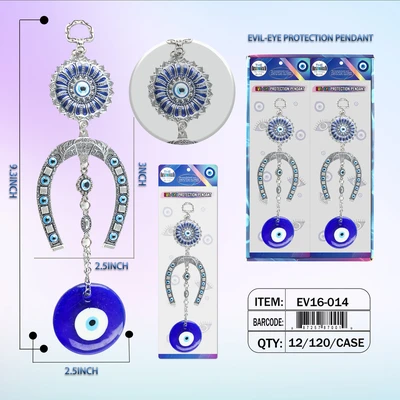 EV16-014, EVIL-EYE PROTECTION PENDANT, 887257860010