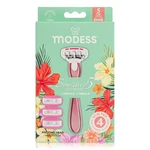 67218, Modess Razor Five Blade 1 Handle 4 Heads, 191554672185