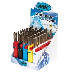 ZY-7BL-WP, MK Mini Multi Purpose WINDPROOF Lighter Solid Assorted Color