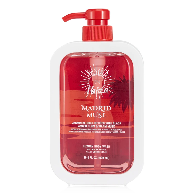 Solo EN Ibiza body wash 16.9oz/500ml Madrid Muse
