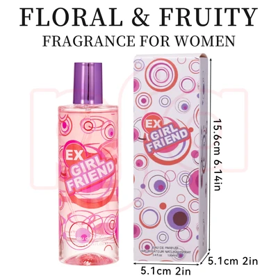 88360, Eau de Parfum 3.4 oz/100 ml Ex Girl Friend for Women - United Scents, 191554883604