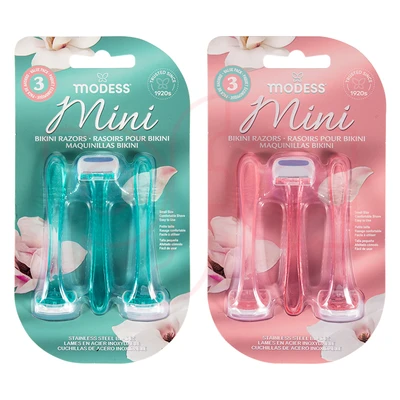 67223, Modess Mini Razor 3Pack, 191554672239