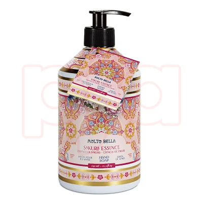 60363, Molto Bella Hand Soap  21.3 FL OZ  Sakura Essence, 191554603639