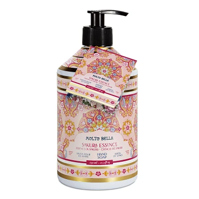 60363, Molto Bella Hand Soap  21.3 FL OZ  Sakura Essence, 191554603639
