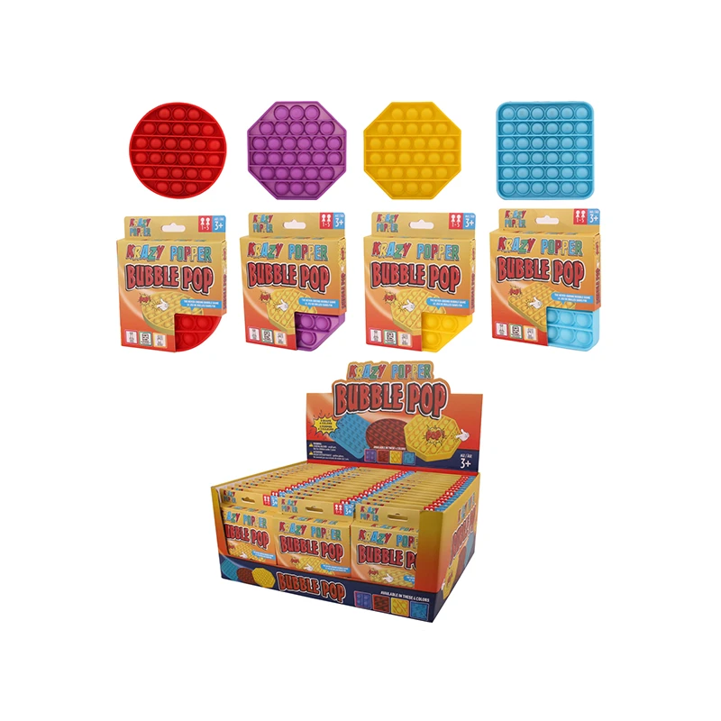 Krazy Popper Bubble 3 Mix Shape Solid