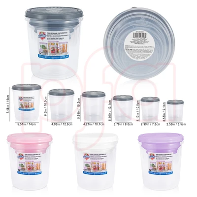 56128, Fresh Guard Food Storage Container Set 6pcs, 191554561281
