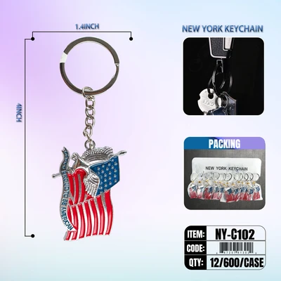 NY-N102, NY Key Chain, 887257911026