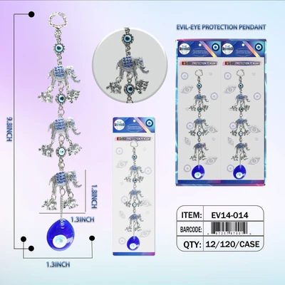 EV14-014, EVIL-EYE PROTECTION PENDANT, 887257870019