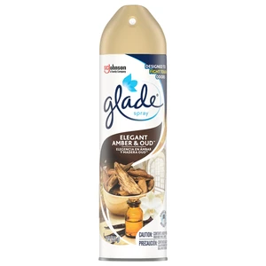 GA8AO, Glade 8oz Aerosol Elegant Amber & Oud, 046500009044