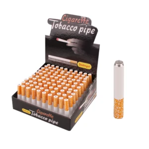 10745, Metal Cigarette Pipe 2.2in, 10036882107459