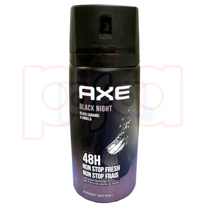 ABS150BN, Axe Body Spray 150ml Black Night, 7791293048871