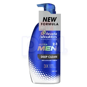 HSS550MDC, Head & Shoulders 550ml MEN Deep Clean Ultra 2in1, 4902430857345