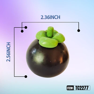 TC2277, Crunchy Squishy Mangosteen  2.76"x 3.15", 887258042774