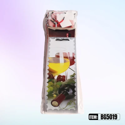 BG5019, General Bottle Bags Ast.4-Styles 4.7"x3.5"x13.8", 887257150401