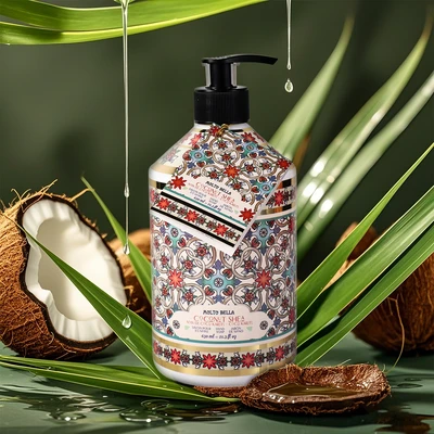 60365, Molto Bella Hand Soap 21.3oz – Coconut Shea, 191554603653