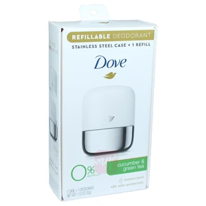 DDRK113CGT, Dove Deodorant 1.13oz Starter Kit Cucumber & Green Tea (Expired NO RETURN), 079400477446