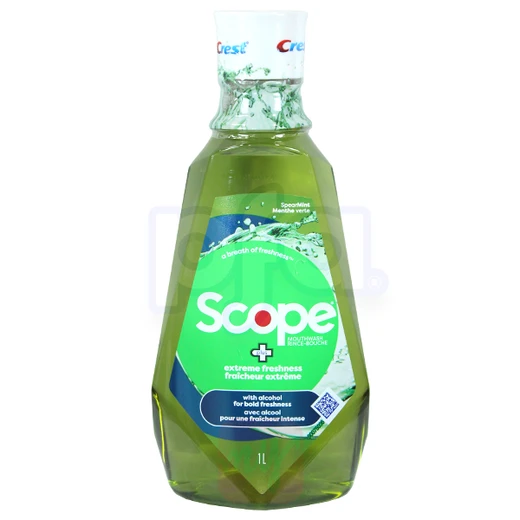 SMW1LEF, Scope Mouthwash 1L Extreme Freshness Spearmint, 05610008453