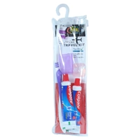 68110-2PK, Oral Fusion Travel Kit w/ 2 Colgate Toothpaste, 0191554681101