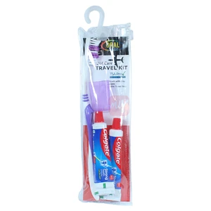 68110-2PK, Oral Fusion Travel Kit w/ 2 Colgate Toothpaste, 191554681101