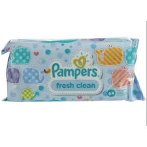 P64FC, Pampers Wipes 64CT Fresh Clean, 4015400622840