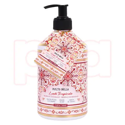 60684, Molto Bella Hand Soap  21.3 FL OZ   Lush Tropicale, 191554606845