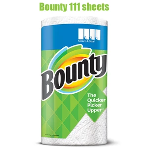 B111S, Bounty Paper Towel 111 Sheets, 037000768012