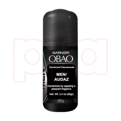 ODM65A, Obao Roll On Desodorante 65g for Men Audaz, 7501027293473