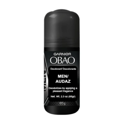 ODM65A, Obao Roll On Desodorante 65g for Men Audaz, 7501027293473