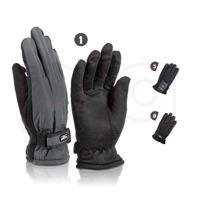11249, Insulated Men's Ski Gloves w/ Strap, 191554112490