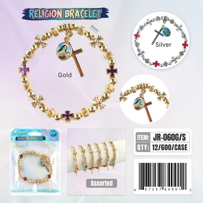 JR-060, Crystal Religion Bracelet, 887257840012