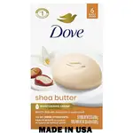 DS6-SB, Dove Soap USA 3.75oz 6-Pack Shea Butter #07626, 011111076266