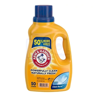 AH50CB, Arm & Hammer 50oz Detergent Clean Burst, 033200976158