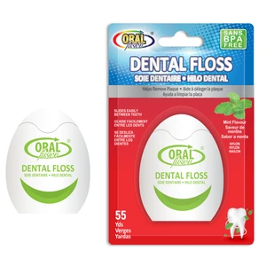 68042, Oral Fusion Dental Floss 55yds Mint, 191554680425